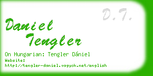 daniel tengler business card